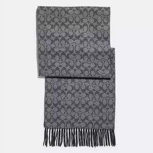 Coach Reversible Signature Doubleface Scarf